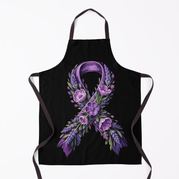 Item preview, Floral Purple Awareness Ribbon designed and sold by jkrphoto.