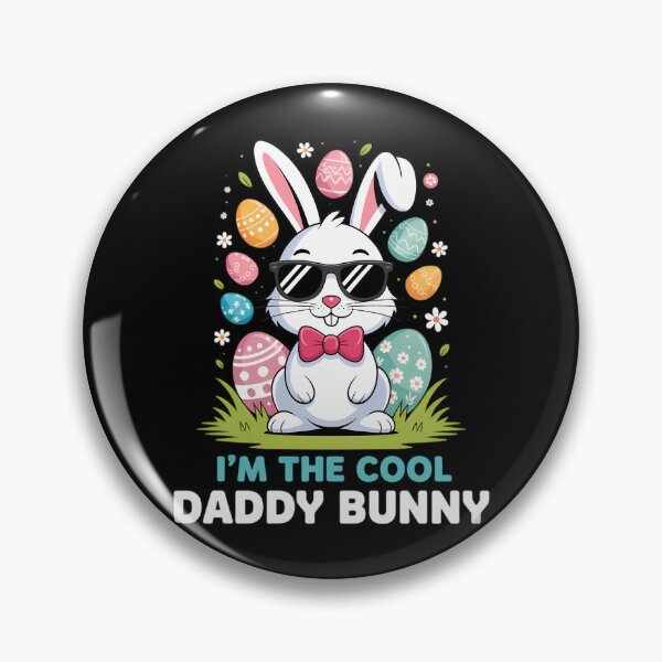Item preview, Cool Daddy Dad Kawaii Cute Bunny Egg Happy Easter Sunday designed and sold by FaithAbbott.