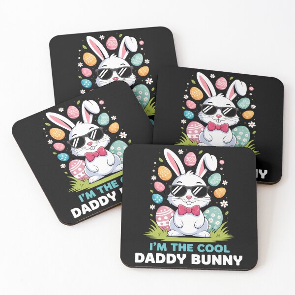 Item preview, Cool Daddy Dad Kawaii Cute Bunny Egg Happy Easter Sunday designed and sold by FaithAbbott.