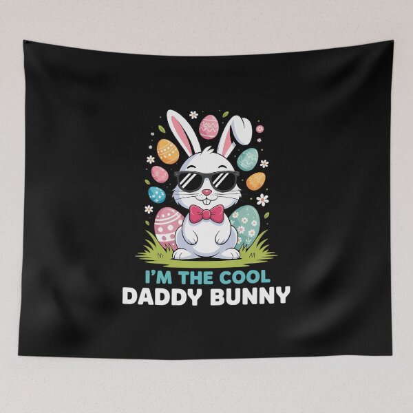 Item preview, Cool Daddy Dad Kawaii Cute Bunny Egg Happy Easter Sunday designed and sold by FaithAbbott.