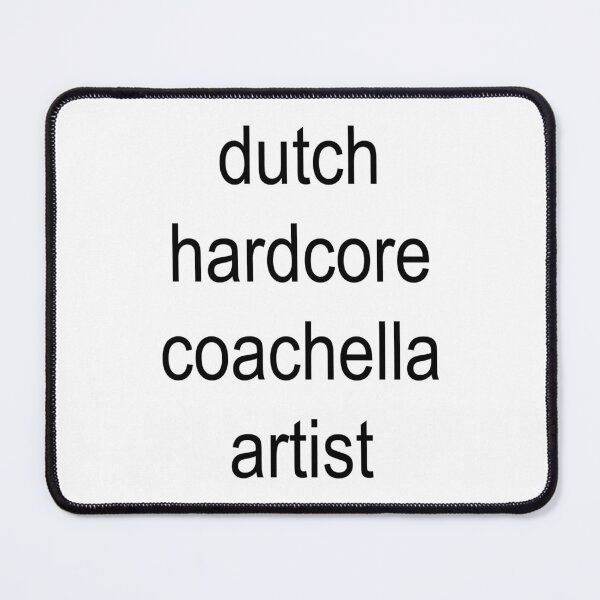 Item preview, Joost - dutch hardcore coachella artist designed and sold by Niki does art.