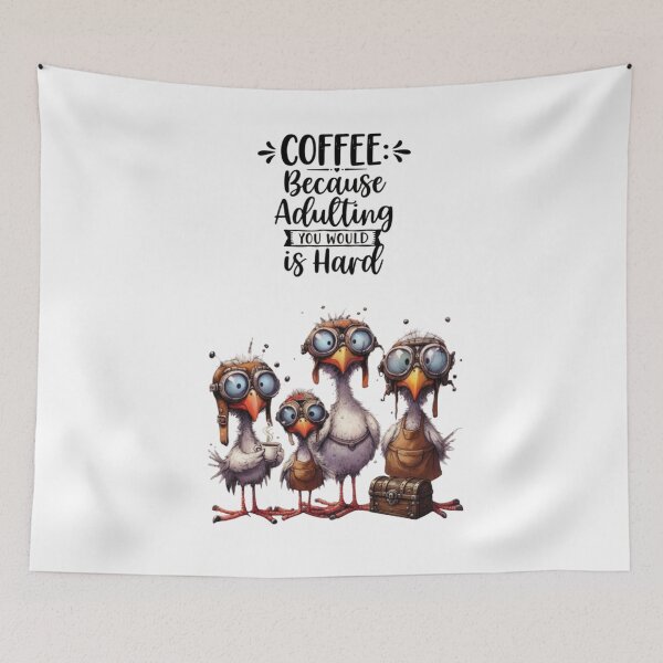 Item preview, Coffee Lover Birds designed and sold by Aise06.