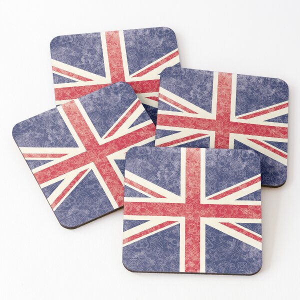 Item preview, Vintage Union Jack Pattern with Royal Icons designed and sold by LCWaterworth.