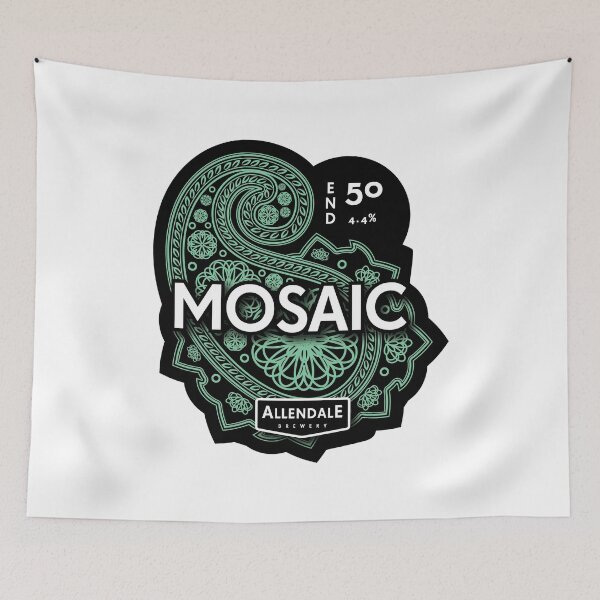 Item preview, Gentle Allendale Brewery Mosaic Moon Friends designed and sold by Silvalate.