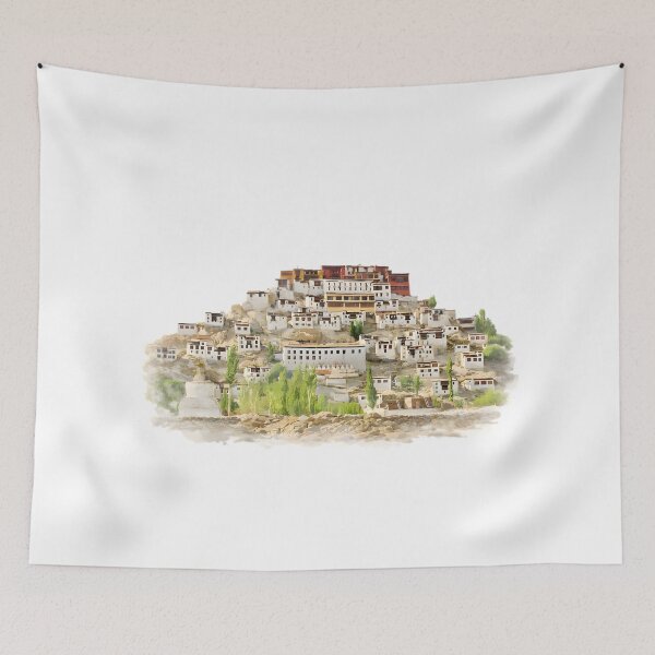 Item preview, Thiksey Monastery designed and sold by Sunny806.