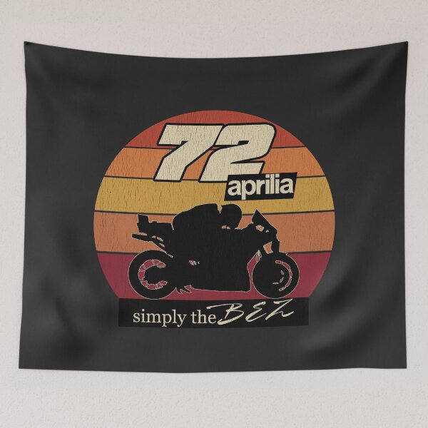 Item preview, Simply the Bez 72 Vintage Sunset Racing Shirt | Retro Italian Motorcycle Fan Design designed and sold by Fan Art Station .