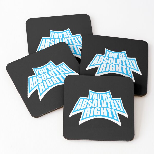 Item preview, You're Absolutely Right Funny Sarcastic AI Quote designed and sold by shirt-o-mat.