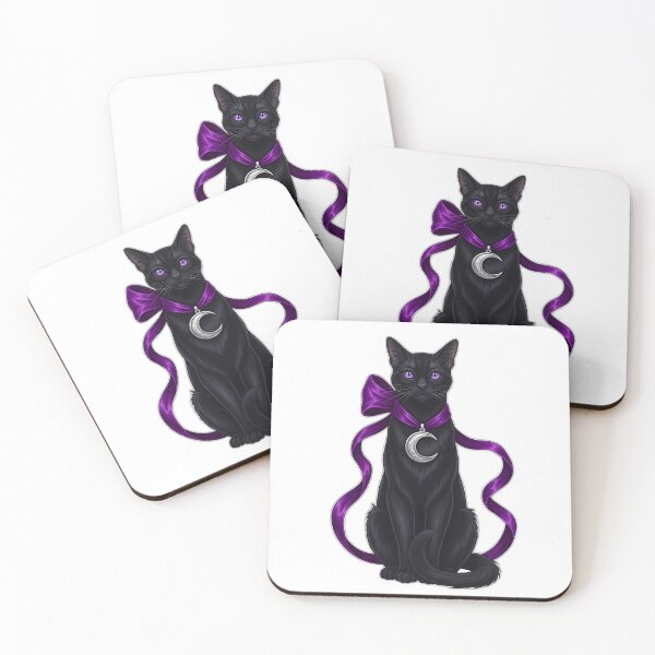 Item preview, Oracle Black Cat Velvet Tarot designed and sold by IllumeInk.