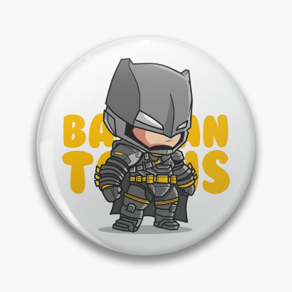 Item preview, Cute Dark Knight Chibi – Kawaii Armored Vigilante Hero | Bold Cartoon Superhero Design designed and sold by amareshdas008.