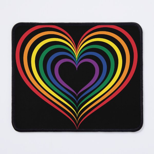 Item preview, Vintage Rainbow Heart Pride Retro Aesthetic designed and sold by LCWaterworth.