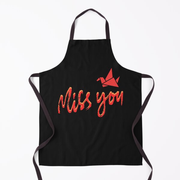 Item preview, Miss You Red Origami Bird – Long Distance Love & Remembrance Typography designed and sold by Aquarius-club.