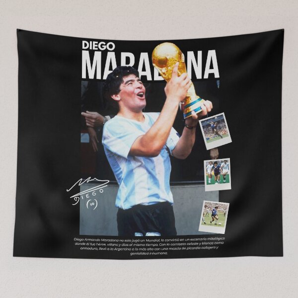 Artikelvorschau, Maradona entworfen und verkauft von NF Designs Studio DTF.