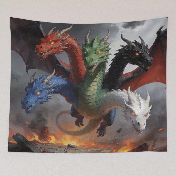Item preview, 5 Heads Dragon designed and sold by RaF71PrO.