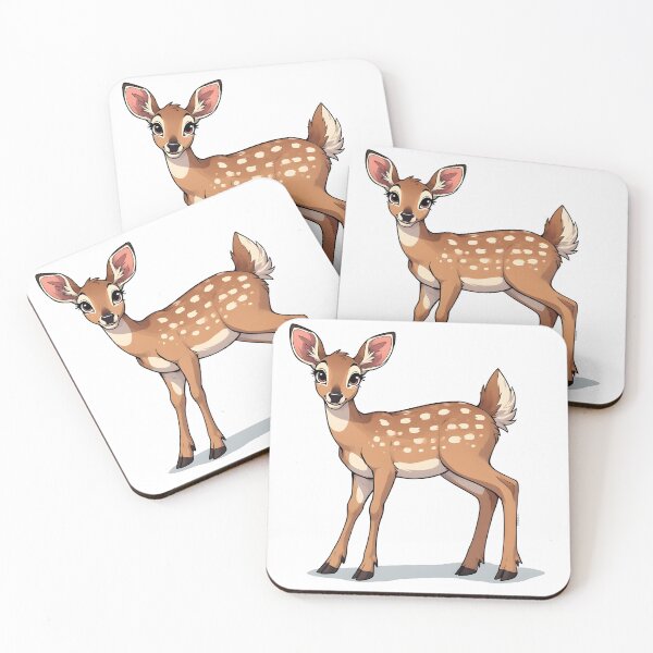 Item preview, Adorable Yuong Doe Illustration – Cute Woodland Fawn Art designed and sold by Karolina’s Cozy Creations.