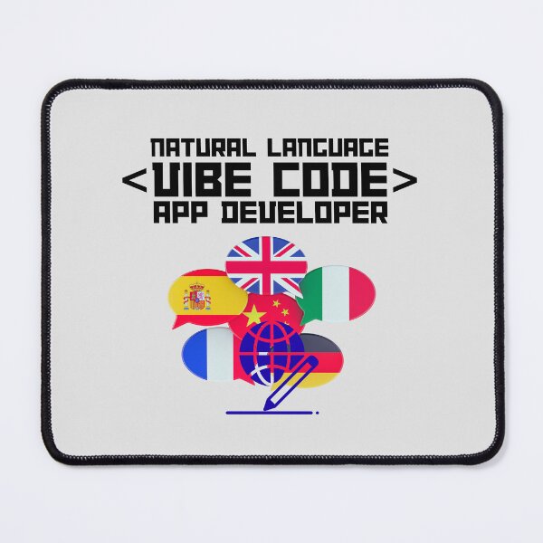 Item preview, Natural Language Vibe Code App Developer. designed and sold by MPC-Mince-Pies.