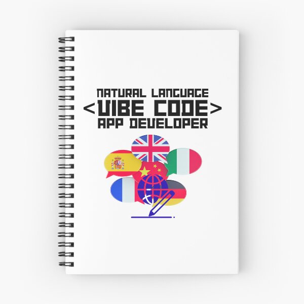 Item preview, Natural Language Vibe Code App Developer. designed and sold by MPC-Mince-Pies.