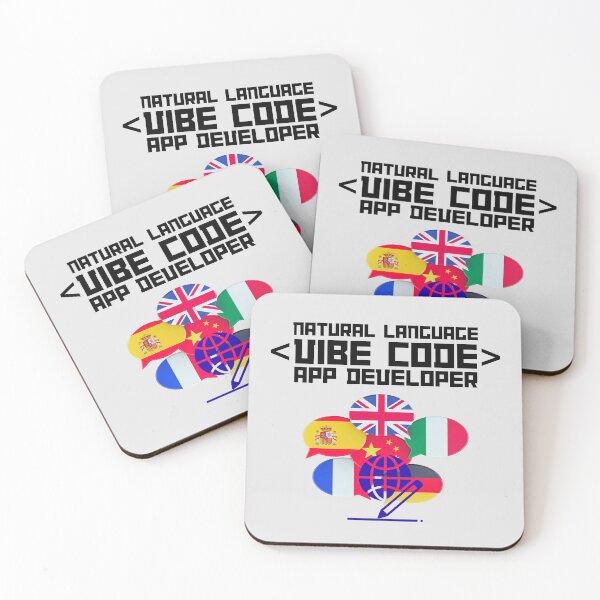 Item preview, Natural Language Vibe Code App Developer. designed and sold by MPC-Mince-Pies.