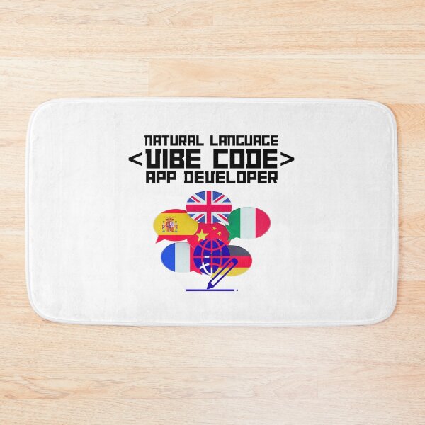 Item preview, Natural Language Vibe Code App Developer. designed and sold by MPC-Mince-Pies.