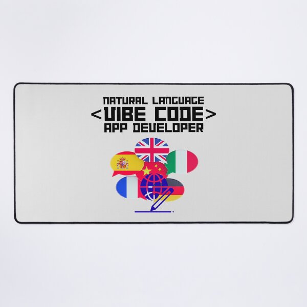 Item preview, Natural Language Vibe Code App Developer. designed and sold by MPC-Mince-Pies.