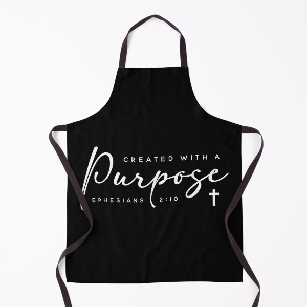 Item preview, Aesthetic Created With A Purpose Ephesians 2 10 Christian Cross Bible Verse designed and sold by VexlyPlonk.