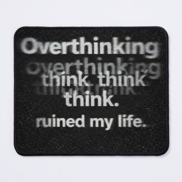 Item preview, Overthinking Ruined My Life  designed and sold by Elviqus Shop.