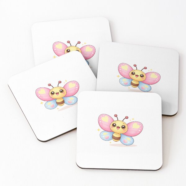 Item preview, Kawaii butterfly designed and sold by Collection Touillette.