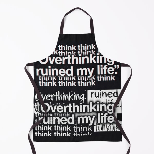 Item preview, Overthinking Ruined My Life designed and sold by Elviqus Shop.