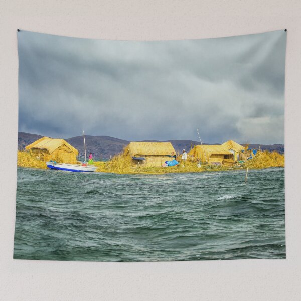 Item preview, The floating Islands of lake Titicaca  designed and sold by Photopat.