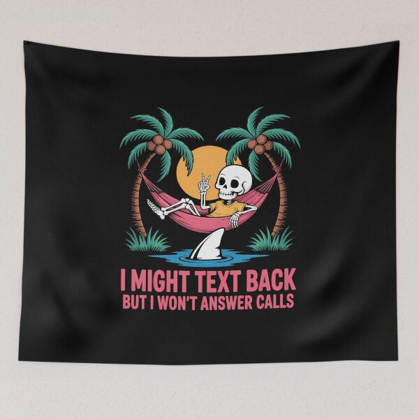 Item preview, Skeleton Summer Vacation Funny Beach designed and sold by waislumekinwye.