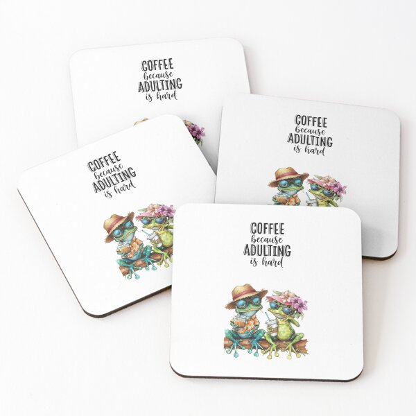 Item preview, Coffee Lover Frogs designed and sold by Aise06.