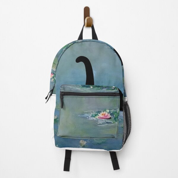 Item preview, Monet Cat in Water Lilies Pond designed and sold by PurrfectHome.