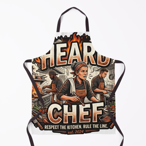 Item preview, Heard Chef designed and sold by PressReady.