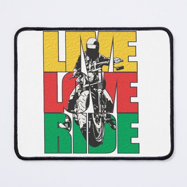 Item preview, Live-Love-Ride-Unisex T-shirt, distinctive design and tailored for everyone designed and sold by RJRDesignStore1.