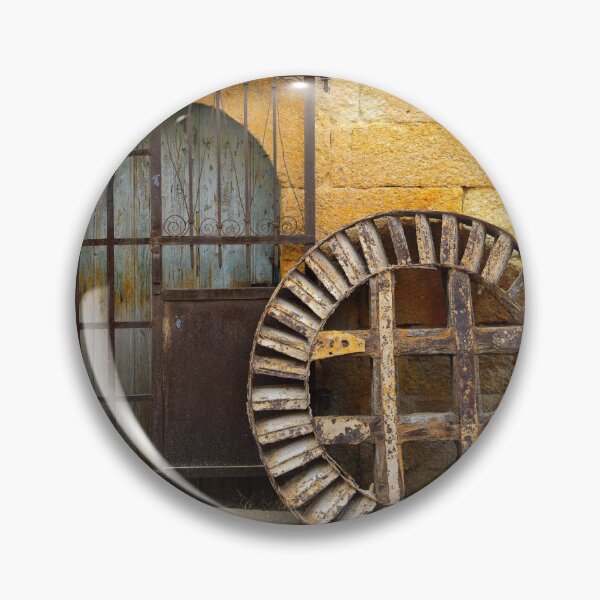 Item preview, Rustic Wall Door and Vintage Wheel designed and sold by onubi.