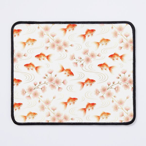 Item preview, Goldfish Sakura Blossom Watercolor designed and sold by JessArty ⭐⭐⭐⭐⭐.