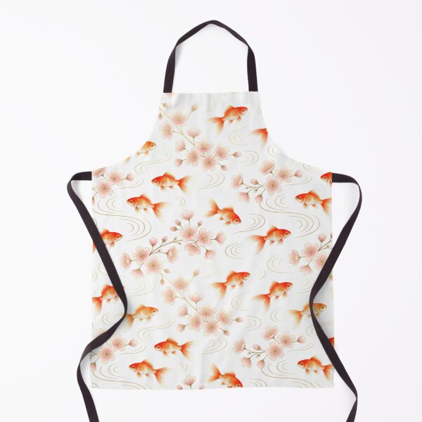 Item preview, Goldfish Sakura Blossom Watercolor designed and sold by JessArty ⭐⭐⭐⭐⭐.