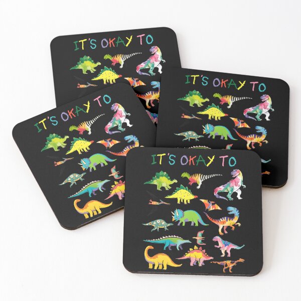 Item preview, It's Okay To Be Different Funny Dinosaur designed and sold by KarimSoCute.