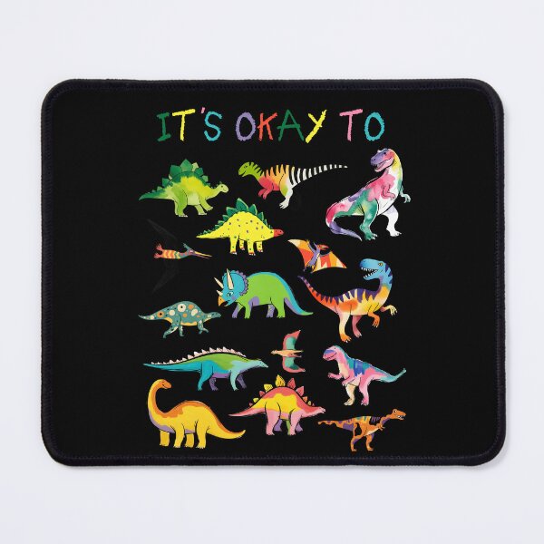 Item preview, It's Okay To Be Different Funny Dinosaur designed and sold by KarimSoCute.