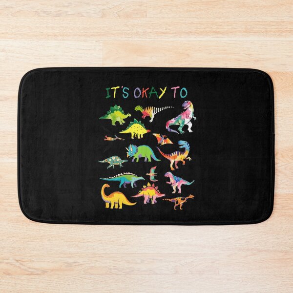 Item preview, It's Okay To Be Different Funny Dinosaur designed and sold by KarimSoCute.