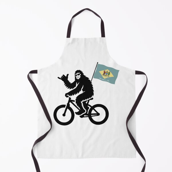 Item preview, Bigfoot Cycling Delaware Flag designed and sold by Esskay Designs.