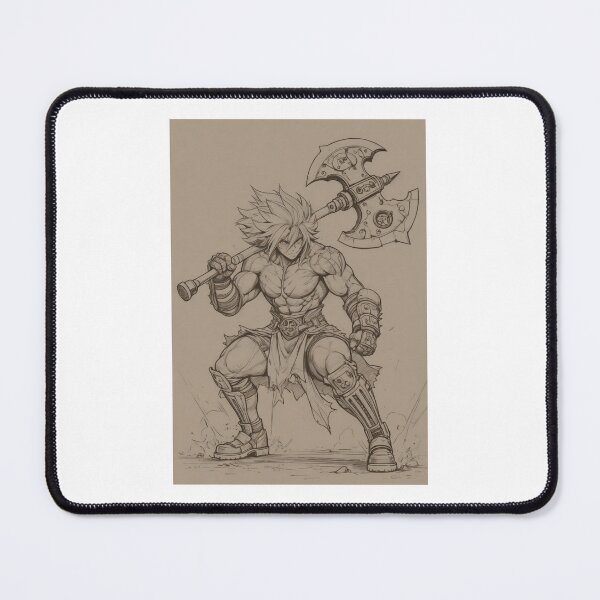 Item preview, Hero Adventure - Axe Barbarian designed and sold by AnimeShin.