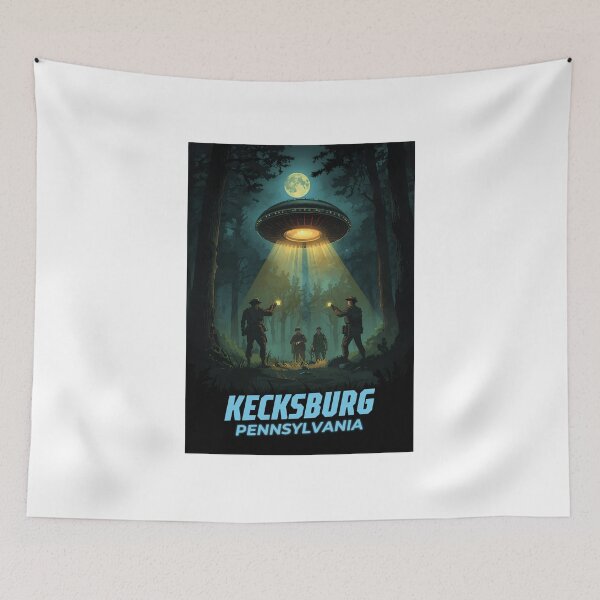 Item preview, Kecksburg UFO designed and sold by LiveAmongstUs.