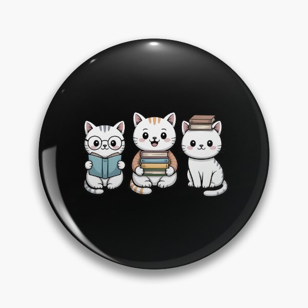 Item preview, Cute Cats Bookish Reading Cat Lover Bookish Librarian Book Lover designed and sold by FaithAbbott.