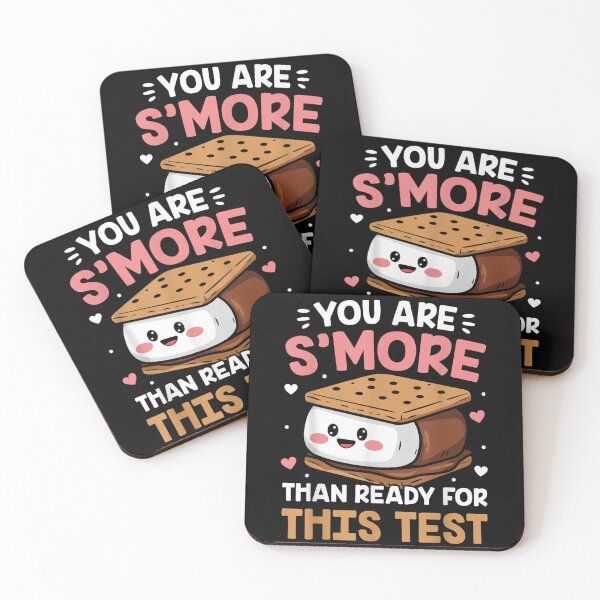 Item preview, Cute You Are Smore Than Ready For This Test Pun Encouragement Art designed and sold by Pingleify.