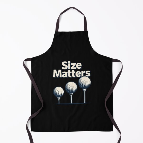 Item preview, Size Matters Golf Ball Funny Golf designed and sold by TshirtsOnline-.
