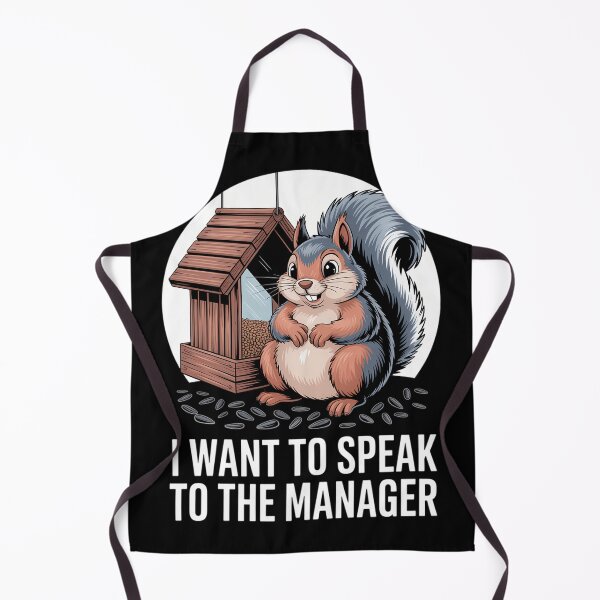 Item preview, Squirrel Manager Joke Meme designed and sold by waislumekinwye.