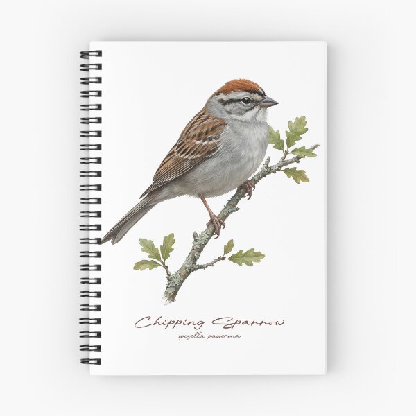 Item preview, Chipping Sparrow on Rustic Branch designed and sold by Takeda-art.
