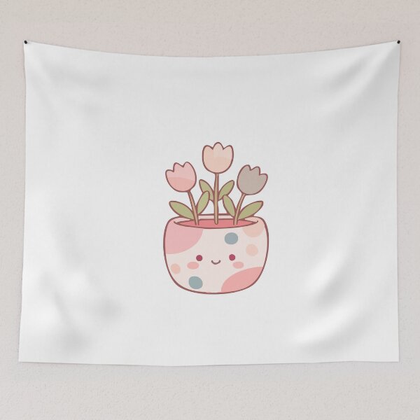 Item preview, Cute Flower Pot Design | Kids Room Decor | Gift for Moms, Sisters and Home Lovers designed and sold by gluxdesing.