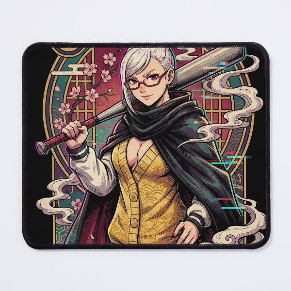 Item preview, Dandadan Granny Seiko White Hair Red Eyes Ghost Art designed and sold by Senpaiwaves.