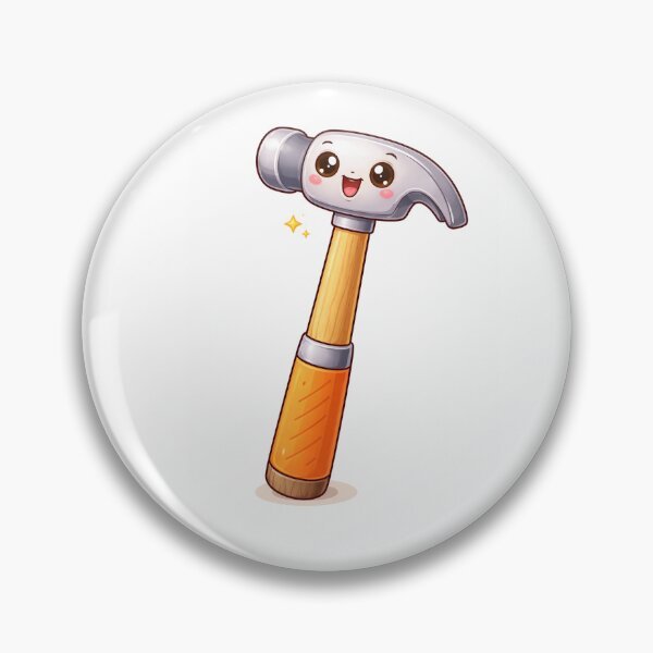 Artikelvorschau, Kawaii-Hammer entworfen und verkauft von Collection Touillette.
